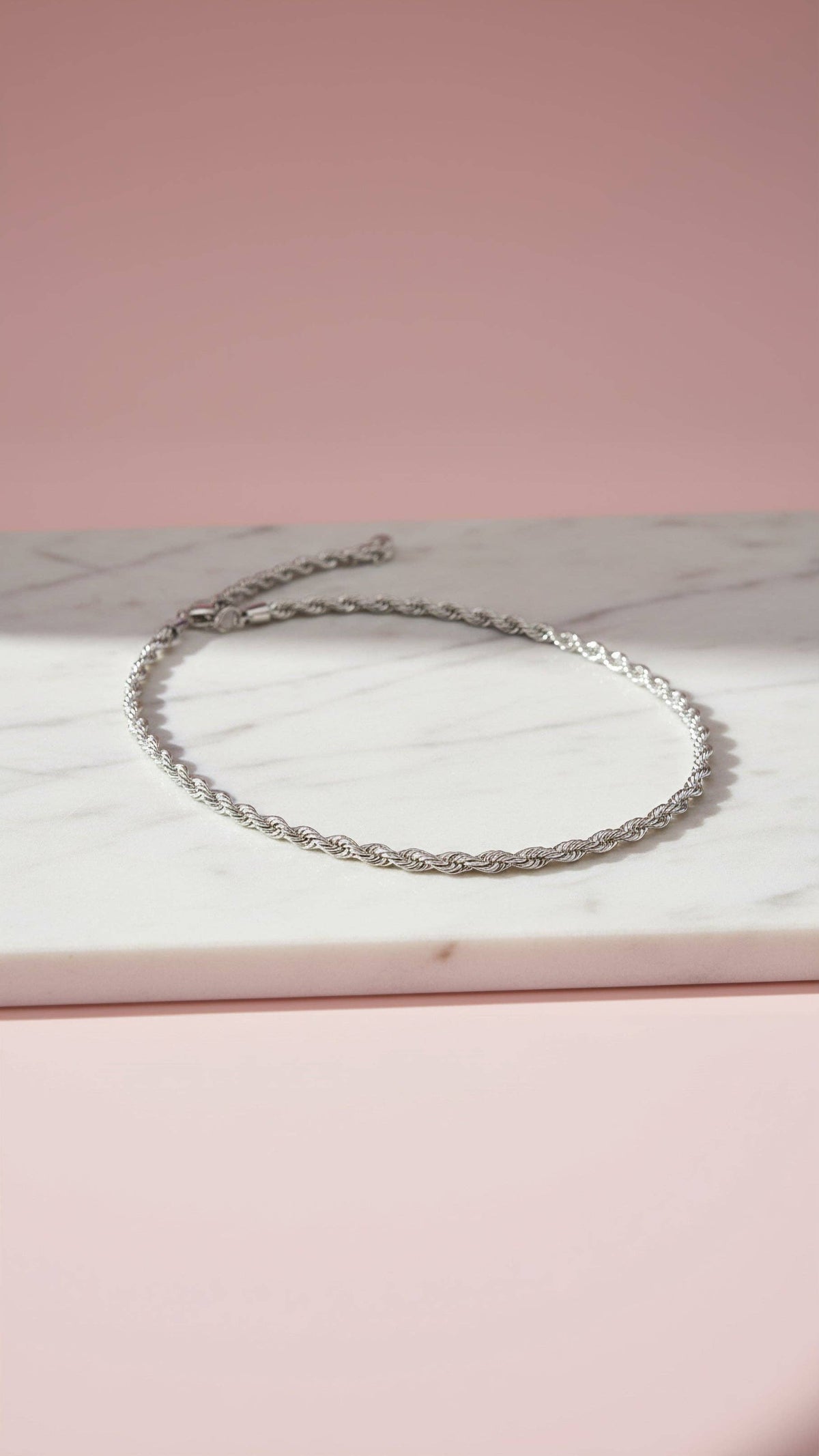 Twisted Rope Chain Necklace