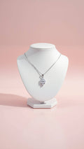 Cluster Crystal Pendant Necklace