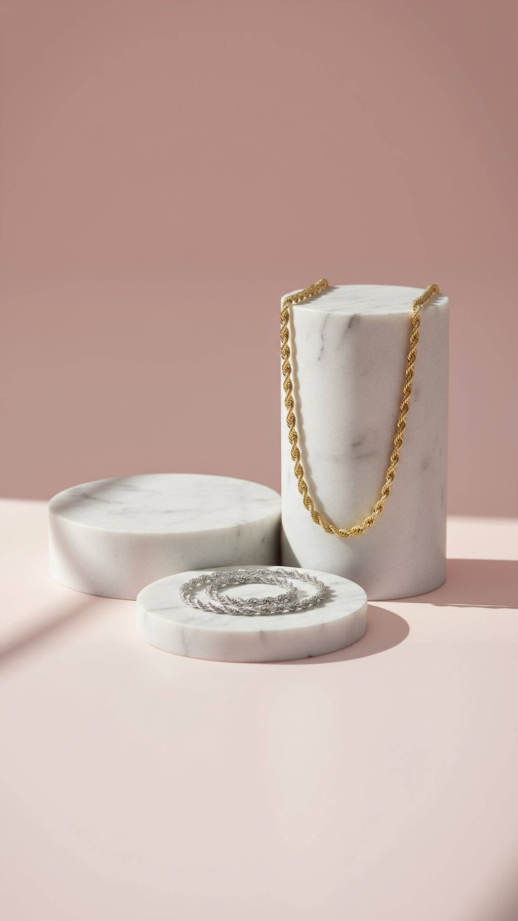 Twisted Rope Chain Necklace